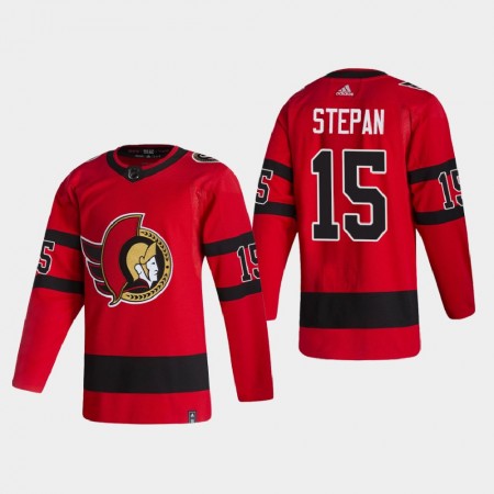 Pánské Hokejový Dres Ottawa Senators Dresy Derek Stepan 15 2020-21 Reverse Retro Authentic